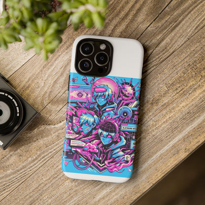 Slayware Installed Protective Phone Case with 3D Wrap Design for Anime and Comic Culture Lovers