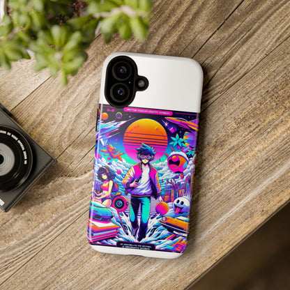 Skibidiverse Traveller Protective Phone Case with 3D Wrap Design, Durable UV Protection, Shock Absorption for Anime and Comic Culture Fans