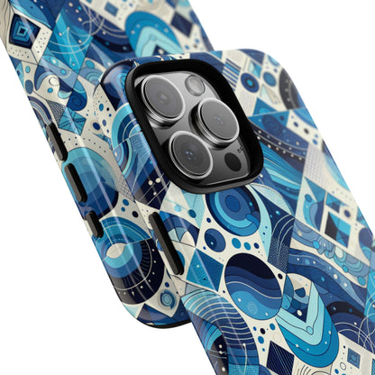 Pattern Image 2 Retro Anime Comic Phone Case for Men Women and Teens Compatible with iPhone 13, 14, 15 & 16 – All Models Including Pro, Pro Max & Plus