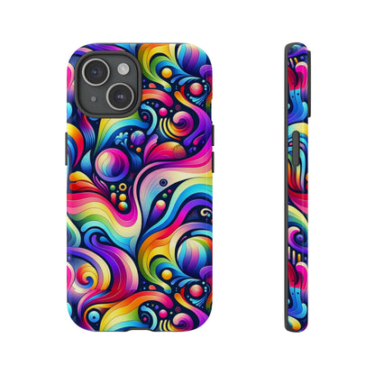 Pink Pattern Image 1 Vibrant 3D Phone Case for Stylish Protection