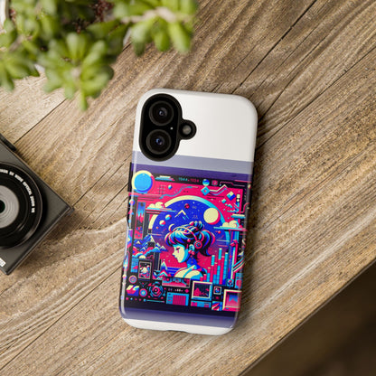 Mid-Detector Maxed Protective Phone Case with 3D Wrap Design, Durable Silicone Liner, UV Protection for Smartphone, Ideal Gift for Anime and Comic Fans