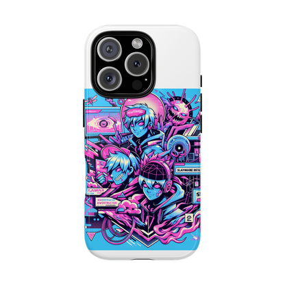 Slayware Installed Protective Phone Case with 3D Wrap Design for Anime and Comic Culture Lovers