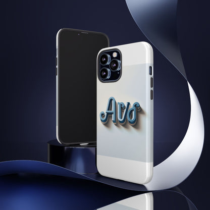 Vibrant 3D Wrap Protective Phone Case in Retro Blue Design – Trendy Accessory for Fashion-Forward Users Compatible with iPhone 13, 14, 15 & 16 – all models including Pro, Pro Max & Plus