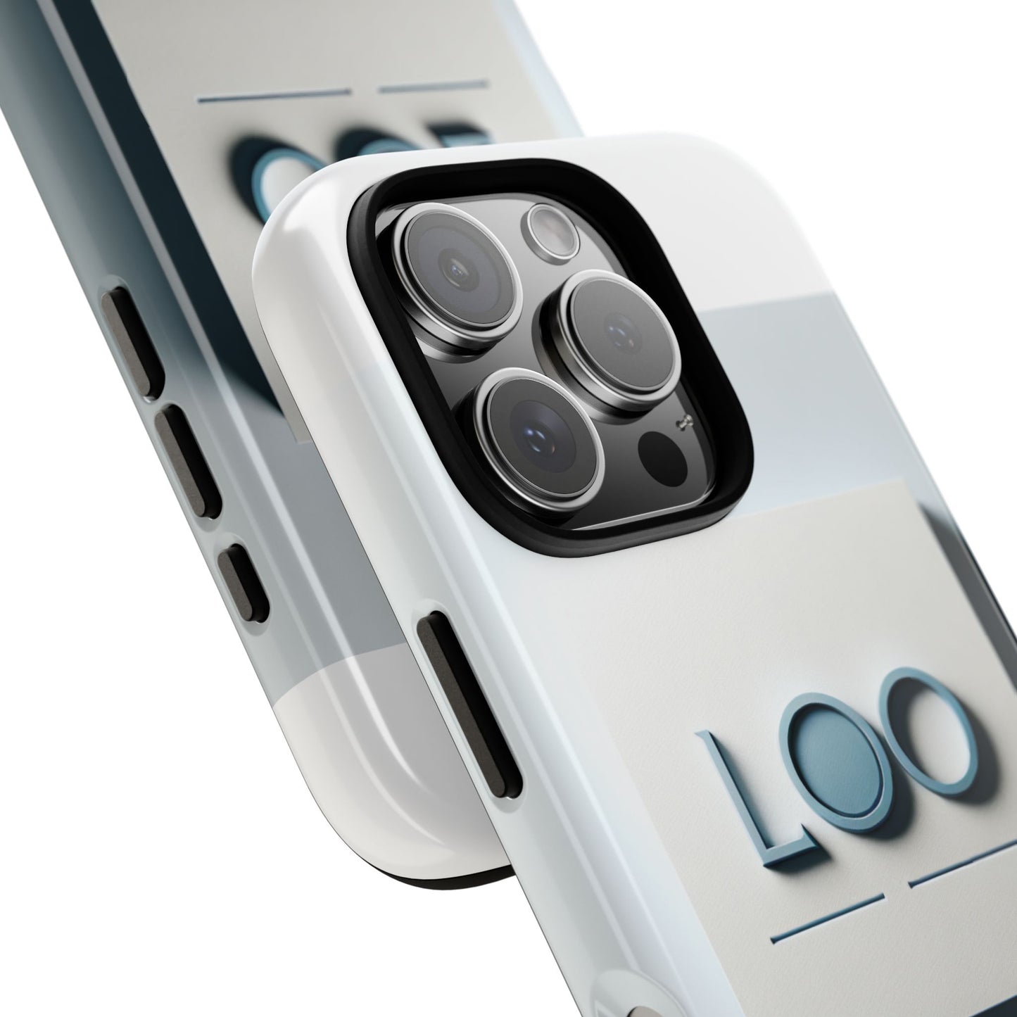 3d wrap protective phone case in blue with modern design for stylish protection compatible with iphone 13, 14, 15 & 16 – all models including pro, pro max & plus