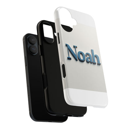 Vibrant 3D Name Phone Case in Blue Retro Style – Unique Protection Accessory for Self-Expression Compatible with iPhone 13, 14, 15 & 16 – all models including Pro, Pro Max & Plus