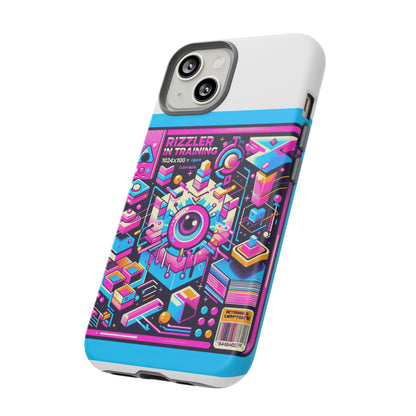 Rizzler In Training 3D Wrap Protective Phone Case for Anime Lovers