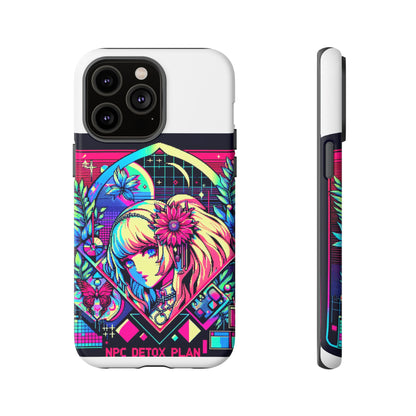 Npc Detox Plan - Vibrant Protective Phone Case for Anime and Comic Lovers, Durable Shock Absorption, UV Protected, Glossy or Matte Finish