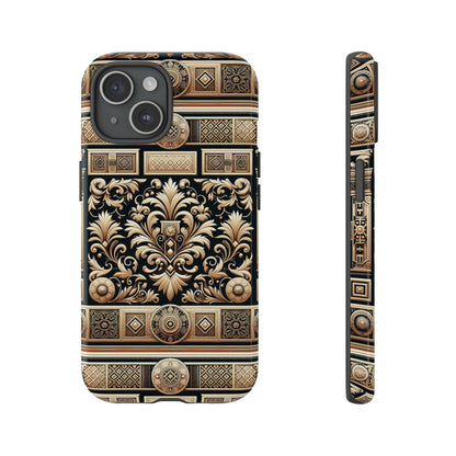 Pattern Image 9 Vibrant 3D Phone Case for Anime and Comic Fans with Ornate Baroque Design for Stylish Protection Compatible with iPhone 13, 14, 15 & 16 – all models including Pro, Pro Max & Plus
