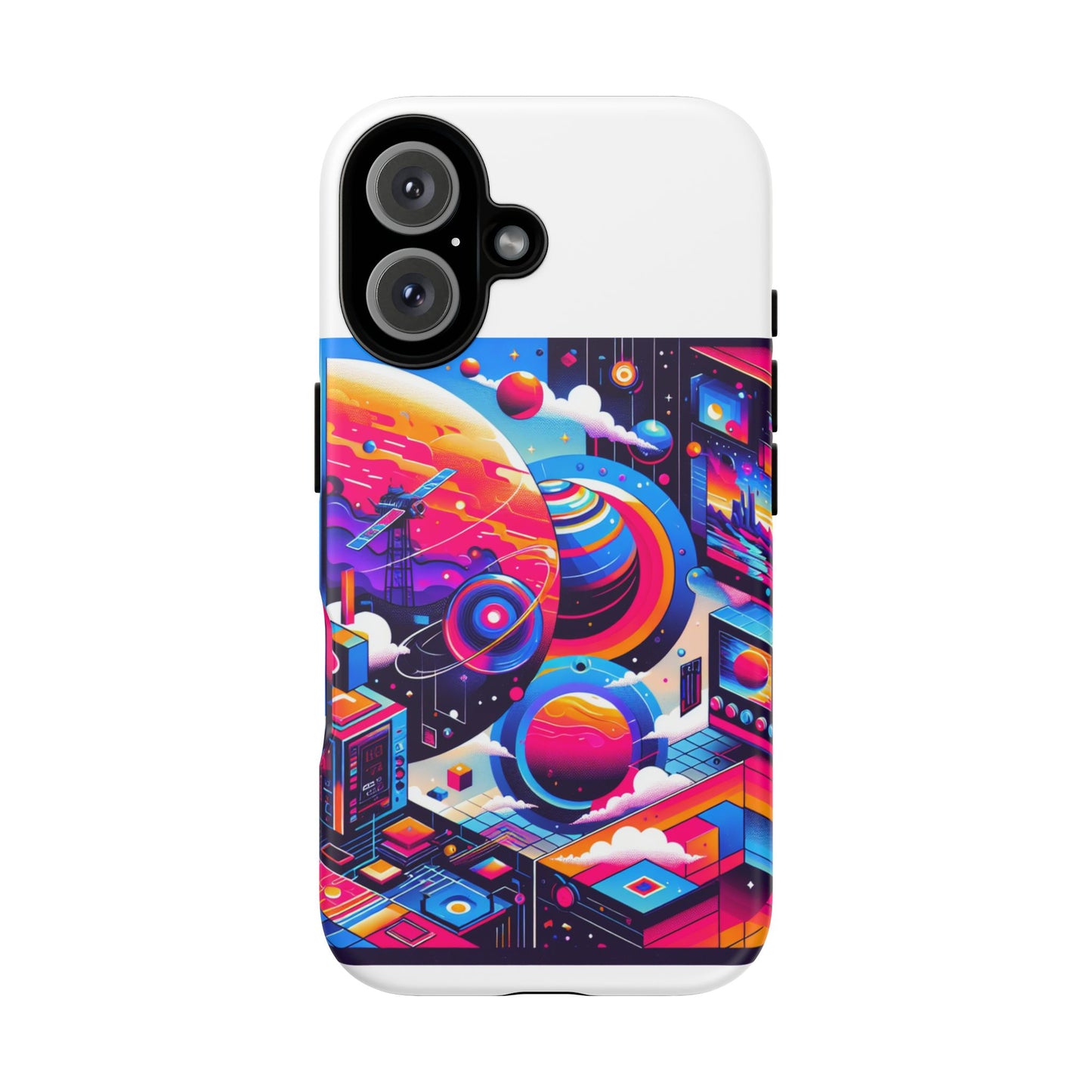 ohio core energy protective phone case with 3d wrap design, durable tpu silicone, uv protected, anime and comic inspired, ideal gift for tech enthusiasts