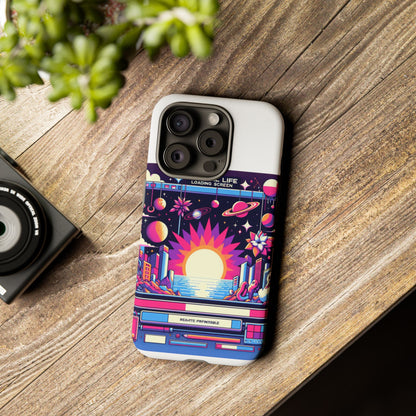 Irl Loading Screen 3D Wrap Protective Phone Case for Anime Fans