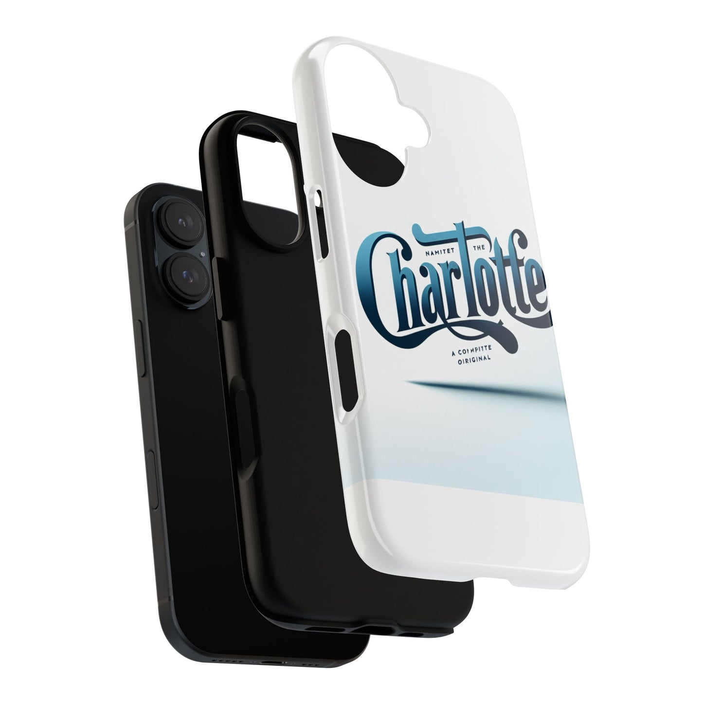 vibrant 3d wrap protective phone case in blue typography design for stylish smartphone accessories compatible with iphone 13, 14, 15 & 16 – all models including pro, pro max & plus
