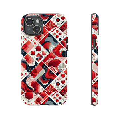 Pattern Image 7 Vibrant 3D Wrap Phone Case for Anime and Comic Fans - Bold Geometric Design for Stylish Protection Compatible with iPhone 13, 14, 15 & 16 – all models including Pro, Pro Max & Plus