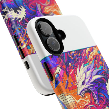 Whopper Whopper Sigma Stopper Protective Phone Case 3D Wrap, Durable Shock Absorption, UV Protection, Stylish Anime Design for Men and Women