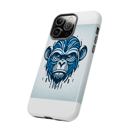 Vibrant 3D Gorilla Design Protective Phone Case for Unique Style and Stylish Protection Compatible with iPhone 13, 14, 15 & 16 – all models including Pro, Pro Max & Plus