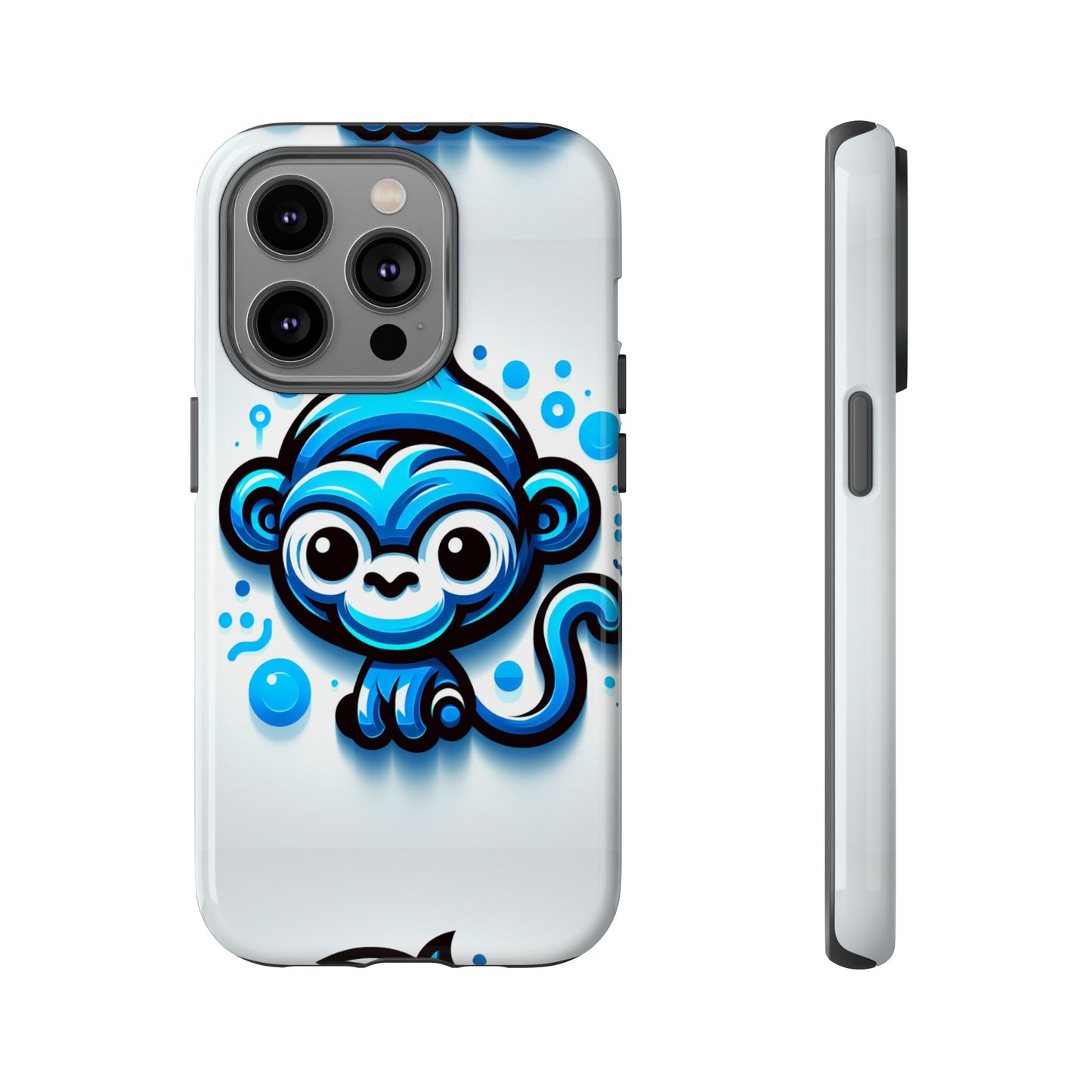 blue animal create 19 cartoon animal phone case with 3d wrap design shock absorption for smartphones compatible with iphone and android devices