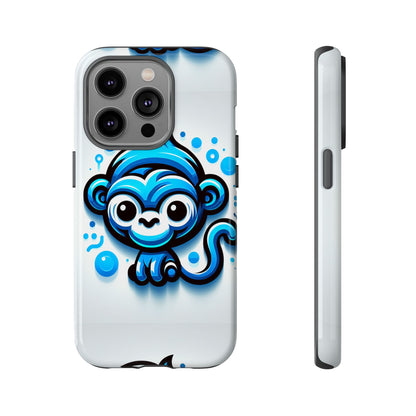 Blue Animal Create 19 Cartoon Animal Phone Case with 3D Wrap Design Shock Absorption for Smartphones Compatible with iPhone and Android Devices