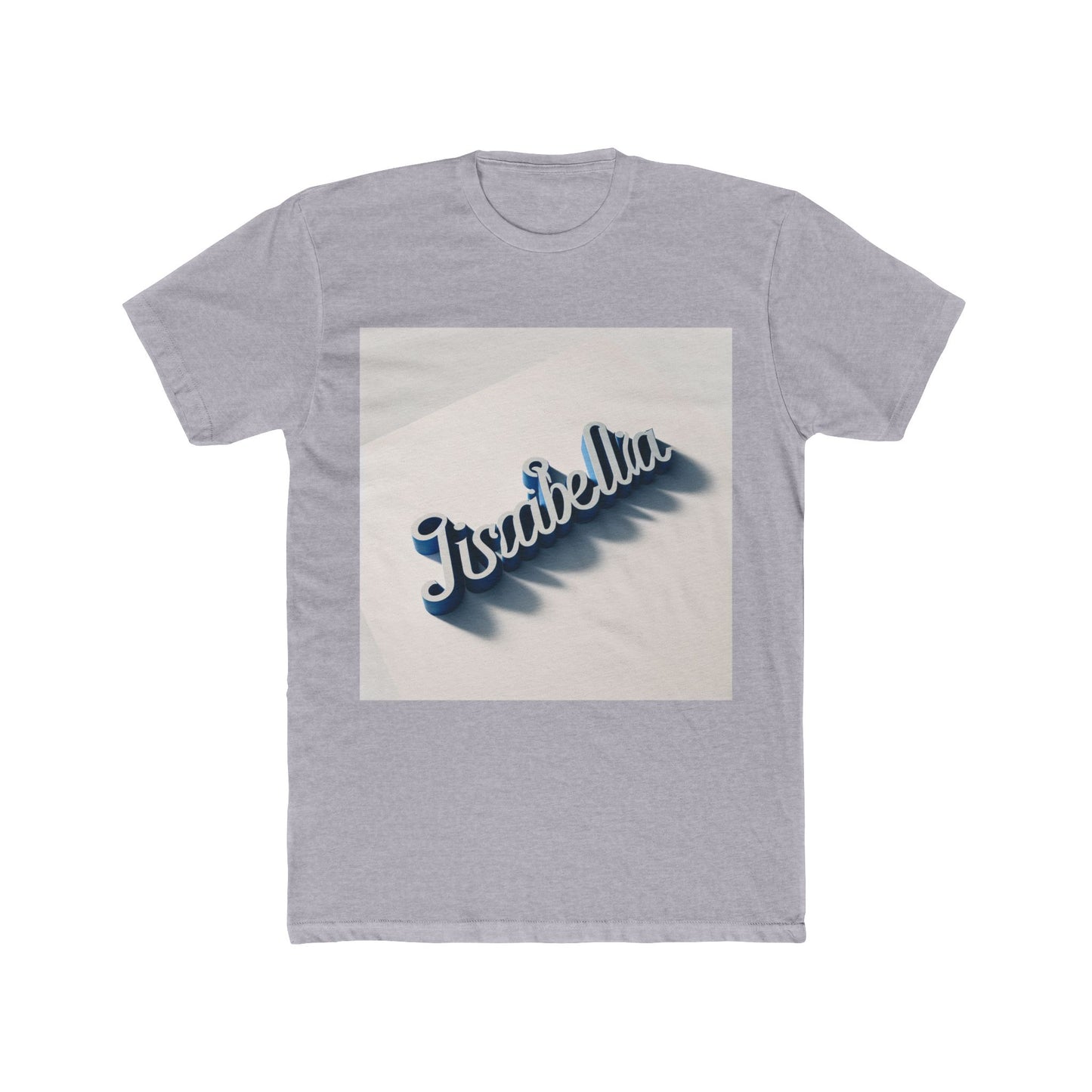 unisex t-shirt – alphabet blue 43 graphic tee for men & women, comfortable cotton blend casual wear