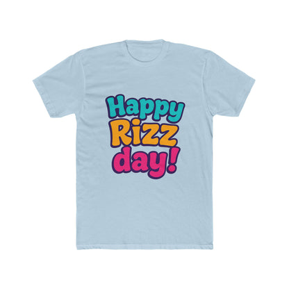 Happy Rizz Day Alphabet Multicolor Unisex T-Shirt – Vibrant Graphic Tee for Everyday Wear