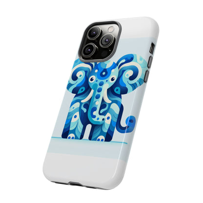 Vibrant 3D Protective Phone Case with Artistic Elephant Design for Unique Expression Compatible with iPhone 13, 14, 15 & 16 – All Models Including Pro, Pro Max & Plus
