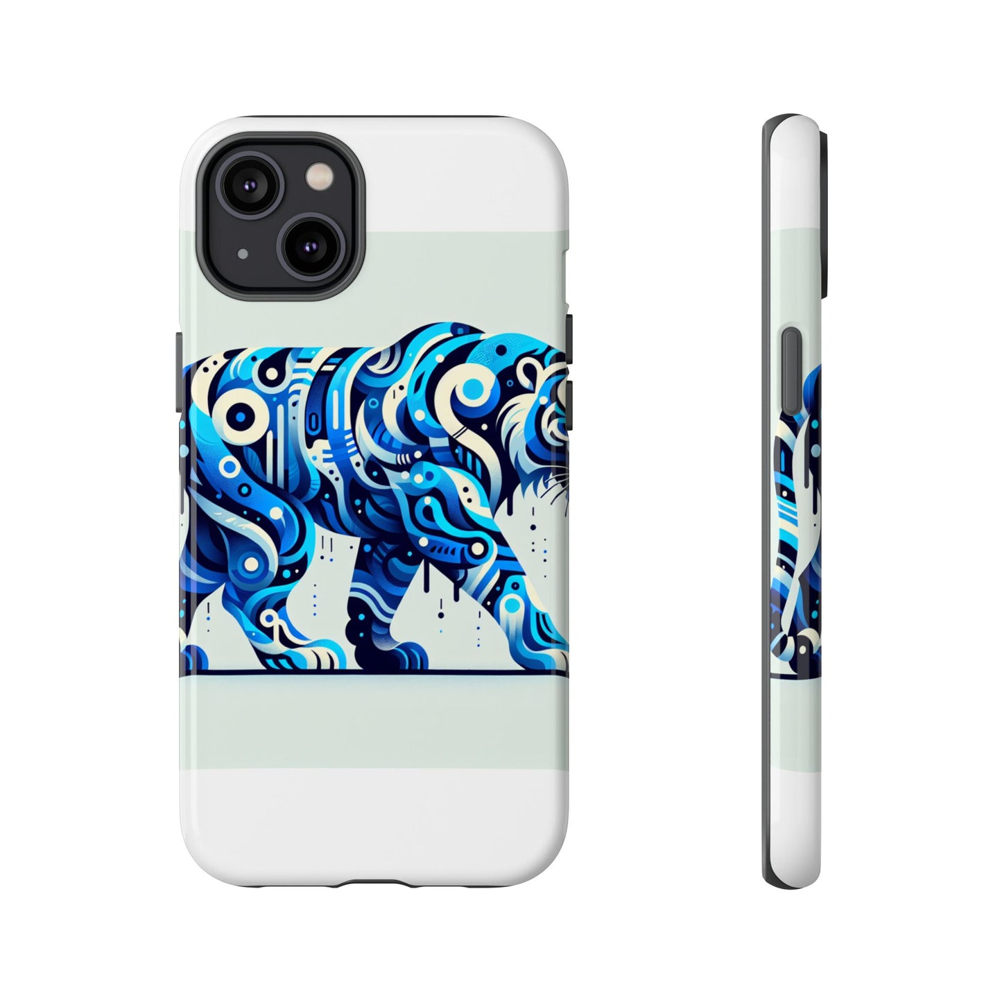 vibrant 3d wrap protective phone case with colourful tiger design stylish accessory for men and women compatible with iphone 13, 14, 15 & 16 – all models including pro, pro max & plus