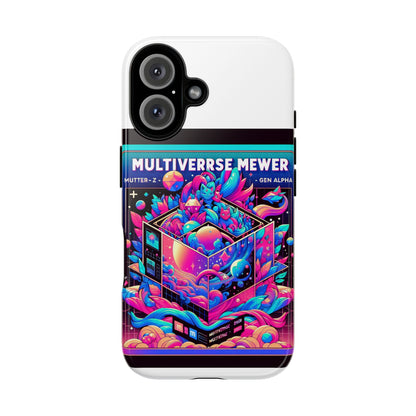 Multiverse Mewer Protective Phone Case with 3D Wrap Design for Smartphones, Durable TPU Silicone, UV Protected, Ideal Gift for Anime and Comic Lovers