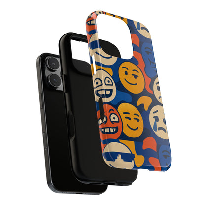 Vibrant 3D Emoji Protective Phone Case for Daily Use – Bold Design for Stylish Expression – Compatible with iPhone 13, 14, 15 & 16 – All Models Including Pro, Pro Max & Plus