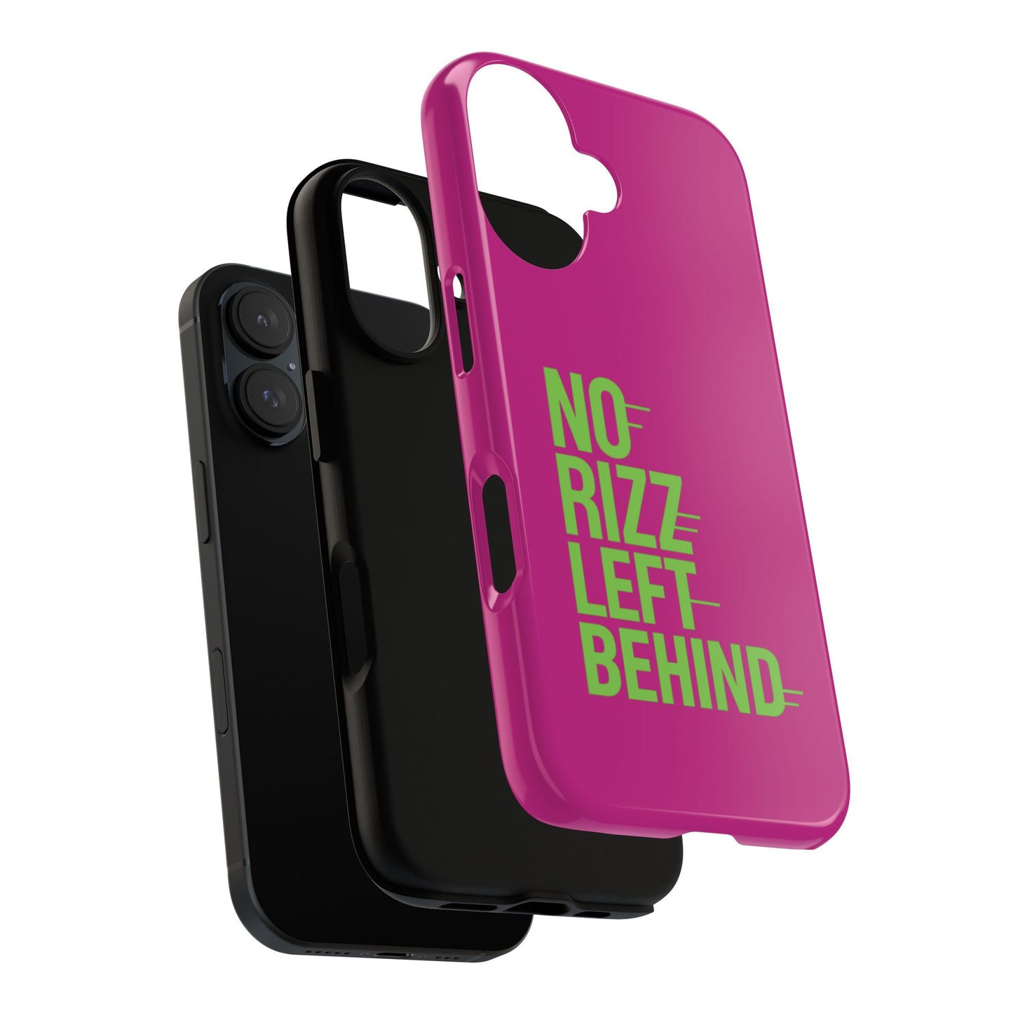 tough cases - no rizz left behind phone case for ultimate protection and style