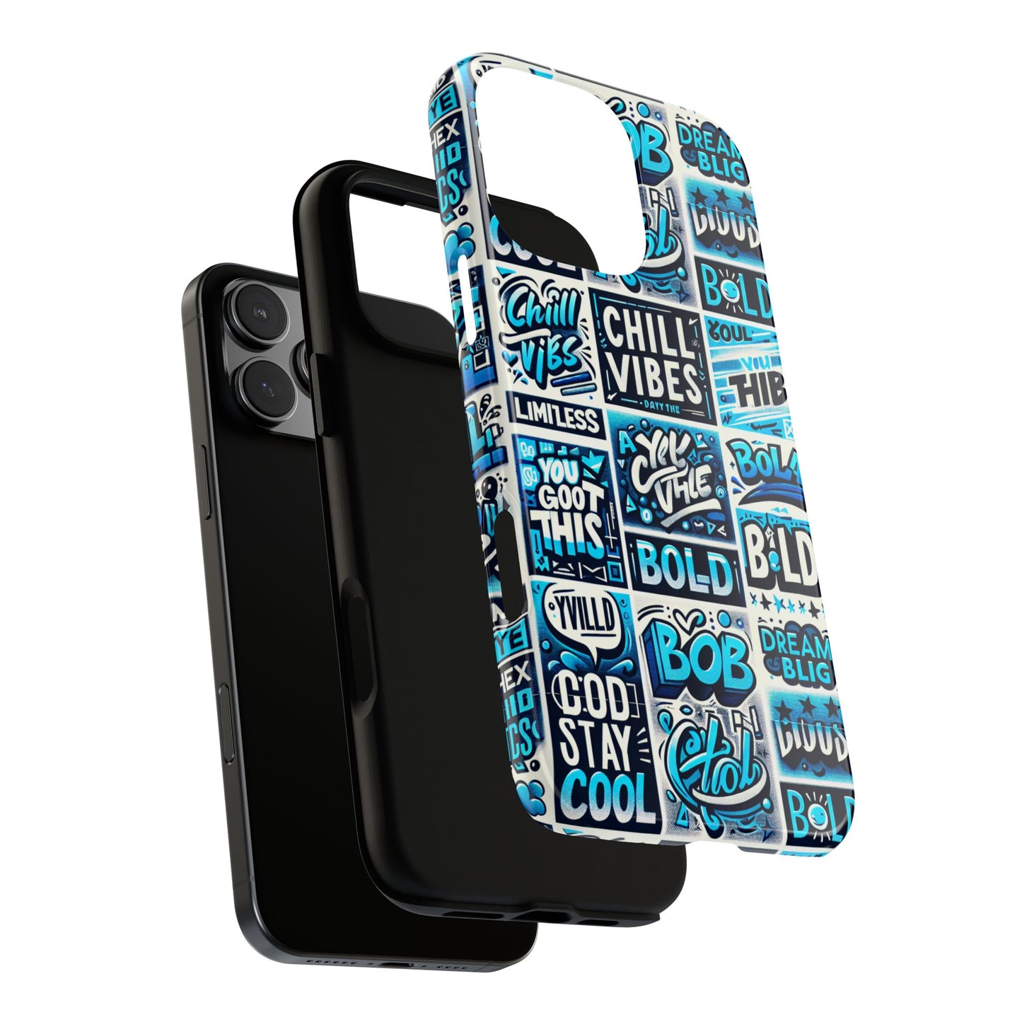 vibrant 3d graphic phone case for bold style and reliable protection compatible with iphone 13, 14, 15 & 16 – all models including pro, pro max & plus
