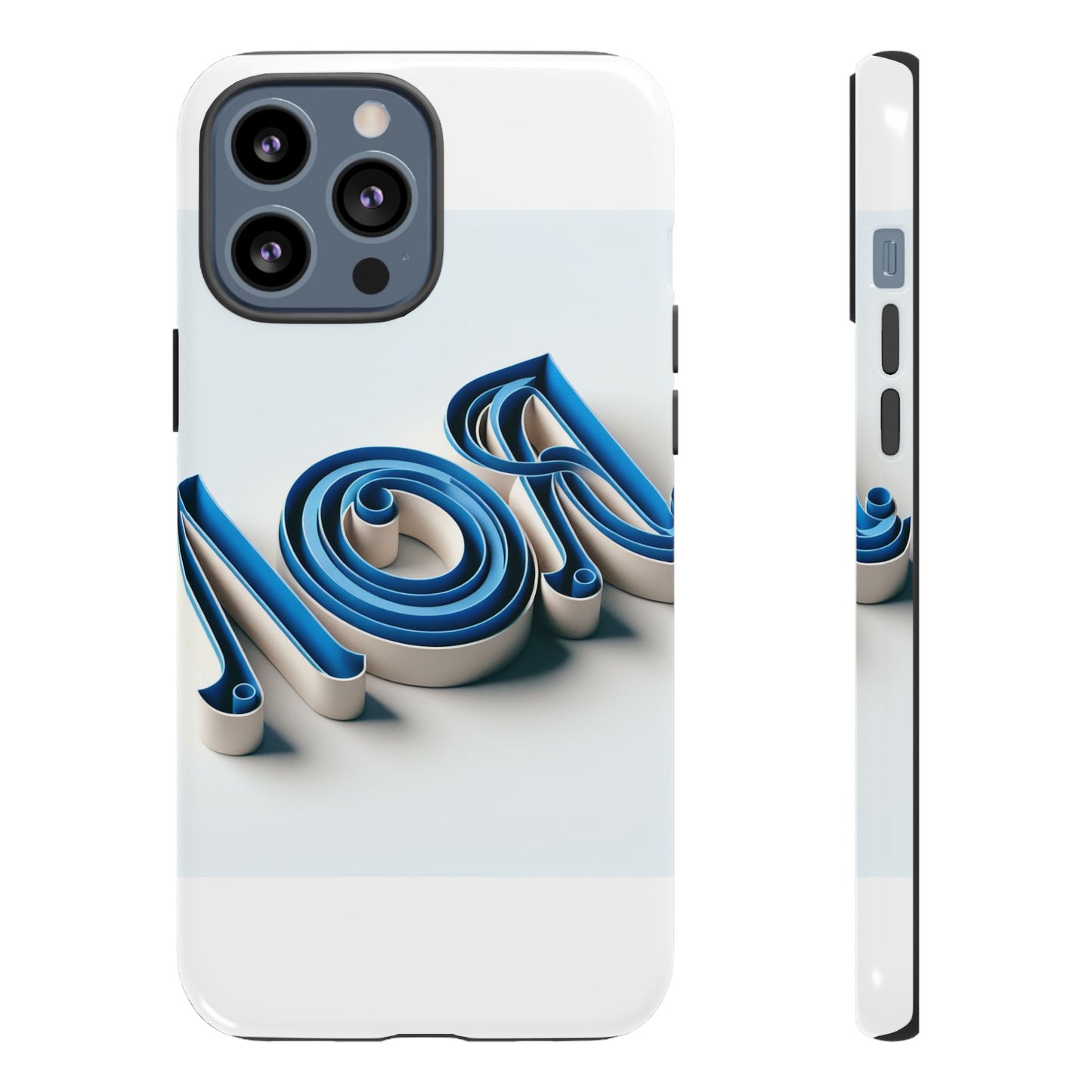 vibrant 3d wrap phone case in blue for stylish protection and self-expression compatible with iphone 13, 14, 15 & 16 – all models including pro, pro max & plus