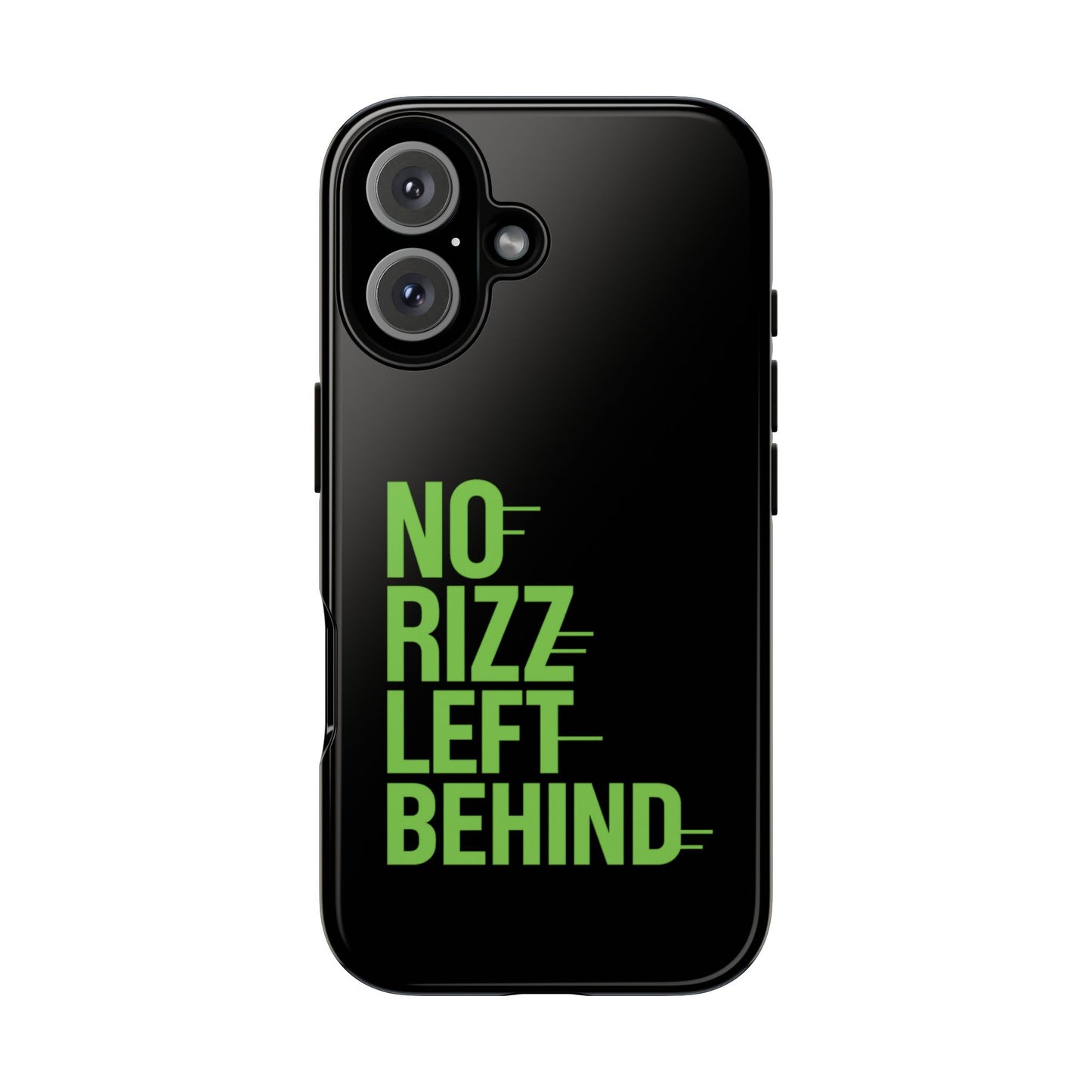 tough phone case - no rizz left behind for ultimate protection