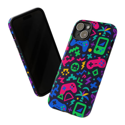 Vibrant 3D Gaming Design Protective Phone Case for Creative Expression and Stylish Protection, Compatible with iPhone 13, 14, 15 & 16 – all models including Pro, Pro Max & Plus