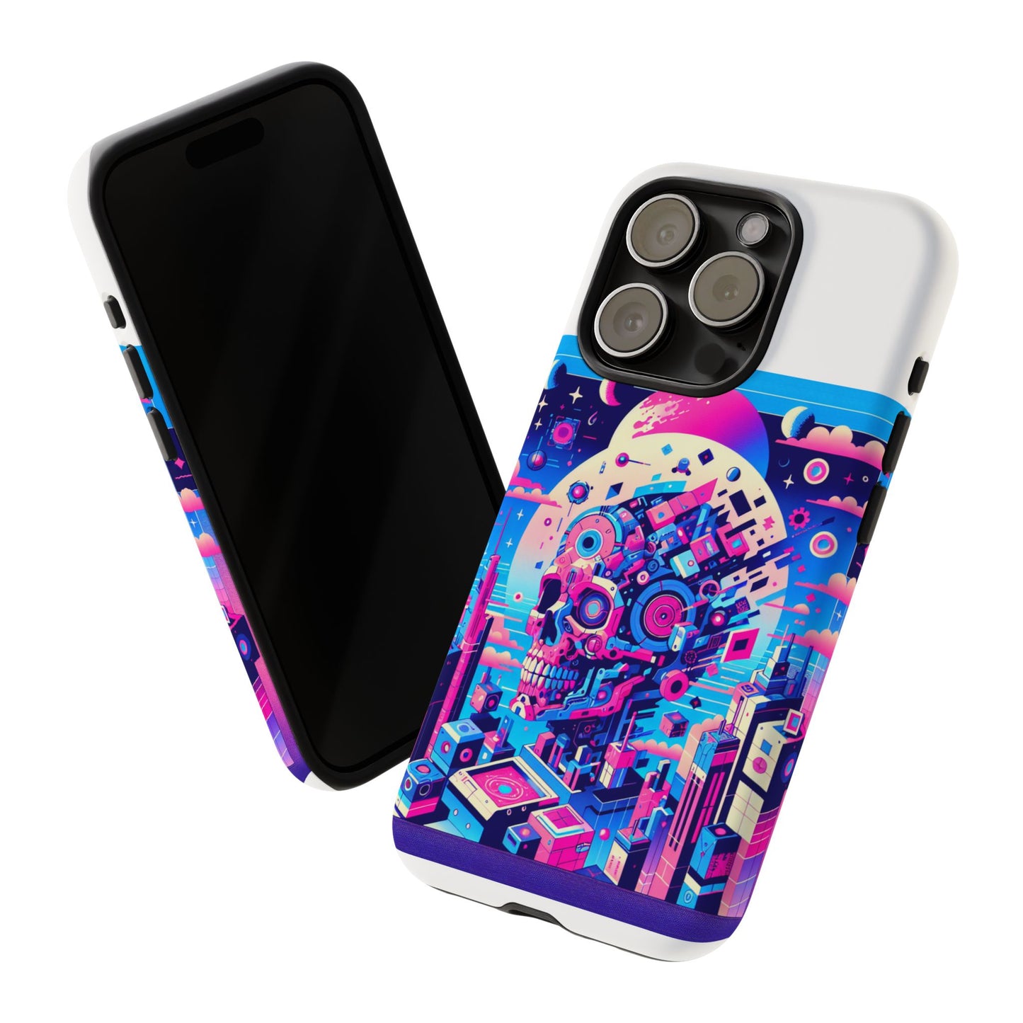 skibidi state certified protective phone case for anime lovers, durable 3d wrap design, uv protected, stylish shock absorbing silicone liner
