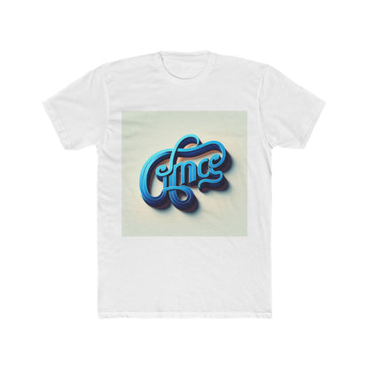 Unisex T-Shirt - Alphabet Blue 56 Stylish Graphic Tee for Casual Wear, Trendy Unisex Shirt