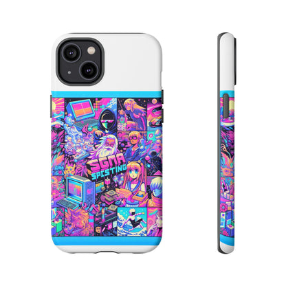 Sigma Sprinting Vibrant Protective Phone Case for Smartphones, 3D Wrap Design with UV Protection, Durable Shock Absorbent Material, Ideal Gift for Anime and Comic Lovers