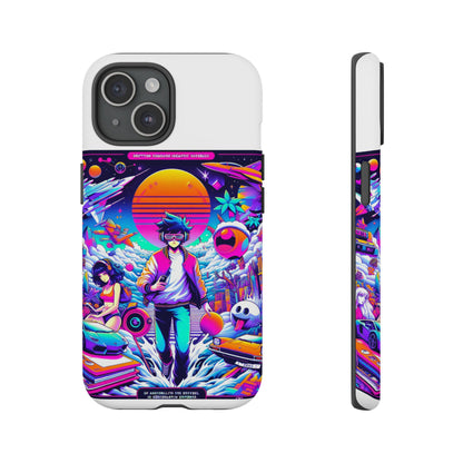 Skibidiverse Traveller Protective Phone Case with 3D Wrap Design, Durable UV Protection, Shock Absorption for Anime and Comic Culture Fans