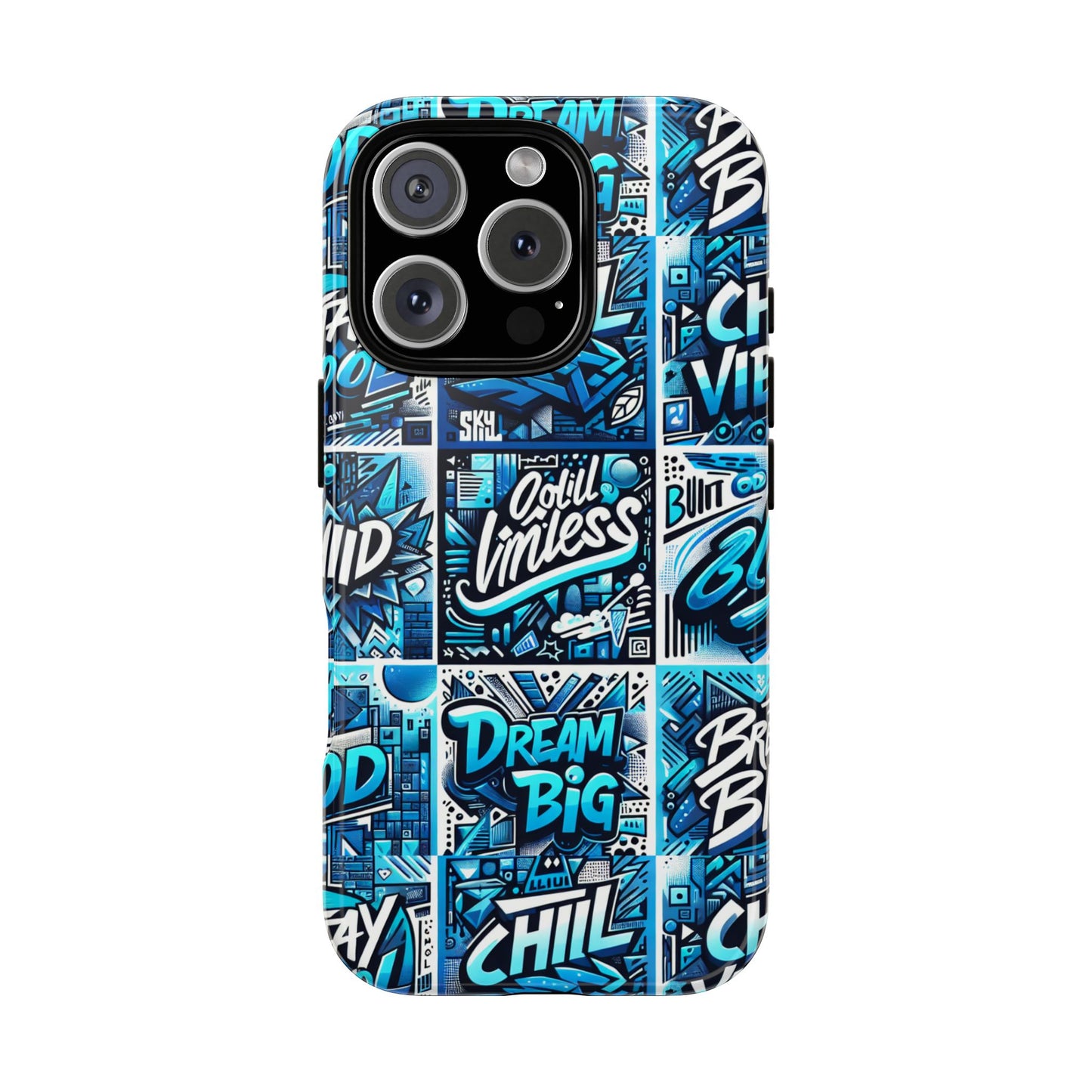 vibrant 3d graphic protective phone case with artistic design – stylish accessory for self-expression compatible with iphone 13, 14, 15 & 16 – all models including pro, pro max & plus