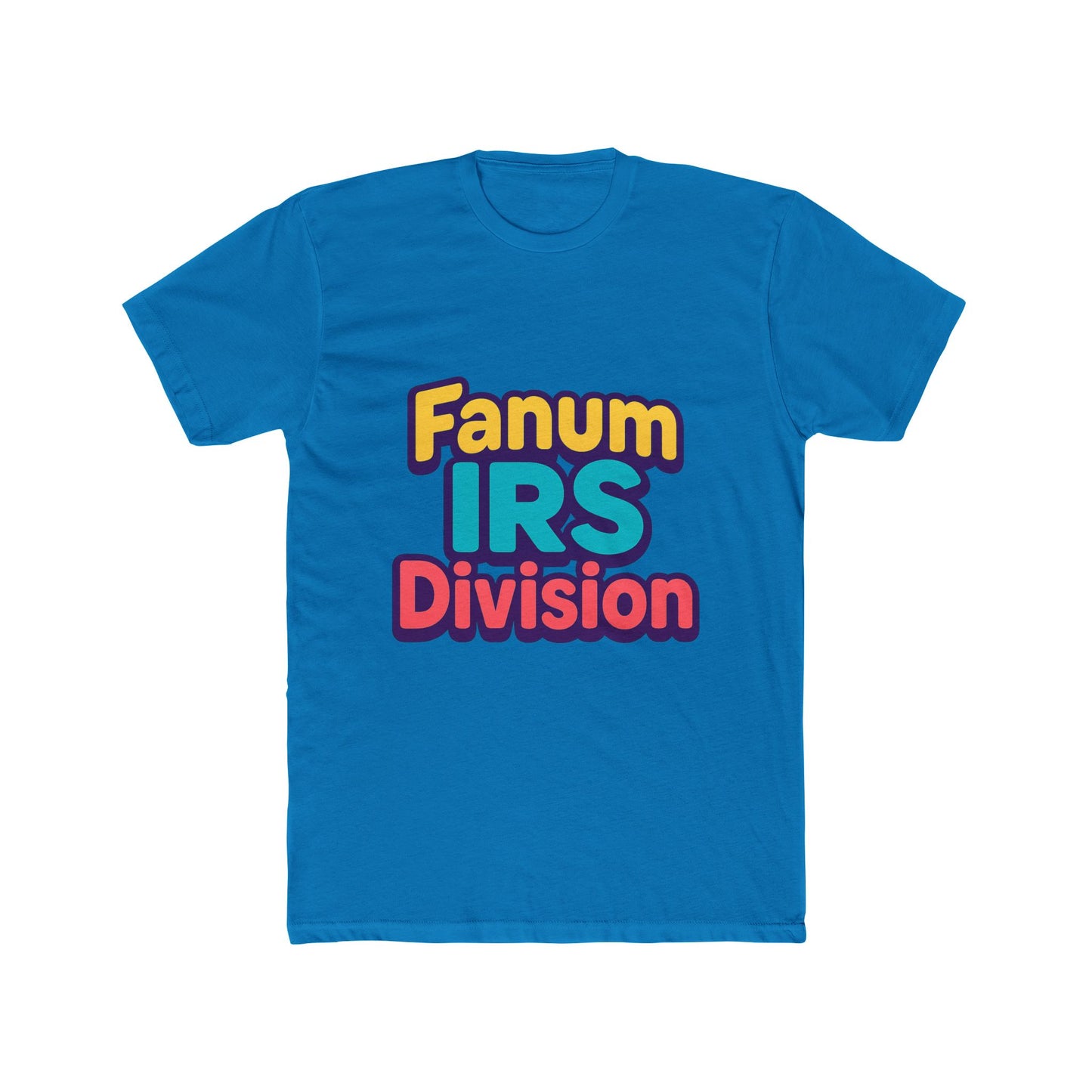 fanum irs division meme unisex t-shirt - multicolor graphic tee for men and women, casual wear