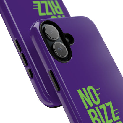 Tough Phone Case - No Rizz Left Behind - Durable, Stylish Protection for Active Lifestyles - Impact-Resistant, Dual Layer, Shock-Absorbing TPU - Perfect Gift for Tech Lovers