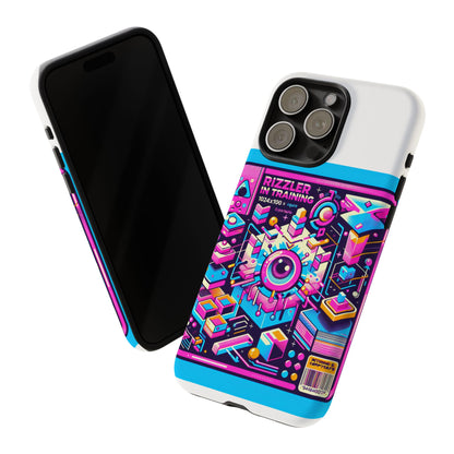 Rizzler In Training 3D Wrap Protective Phone Case for Anime Lovers