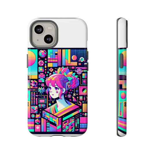 Ratio D Irl Protective Phone Case with 3D Wrap Design, UV Protected, Durable TPU Silicone, Shock Absorbent, Ideal for Anime and Comic Culture Fans