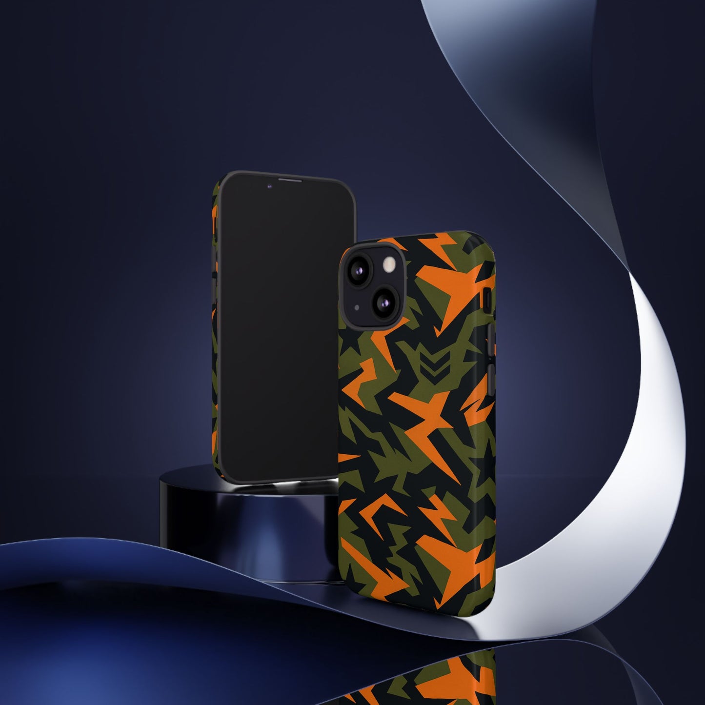 military camouflage 3d wrap protective phone case for bold expression and unique style compatible with iphone 13, 14, 15 & 16 – all models including pro, pro max & plus