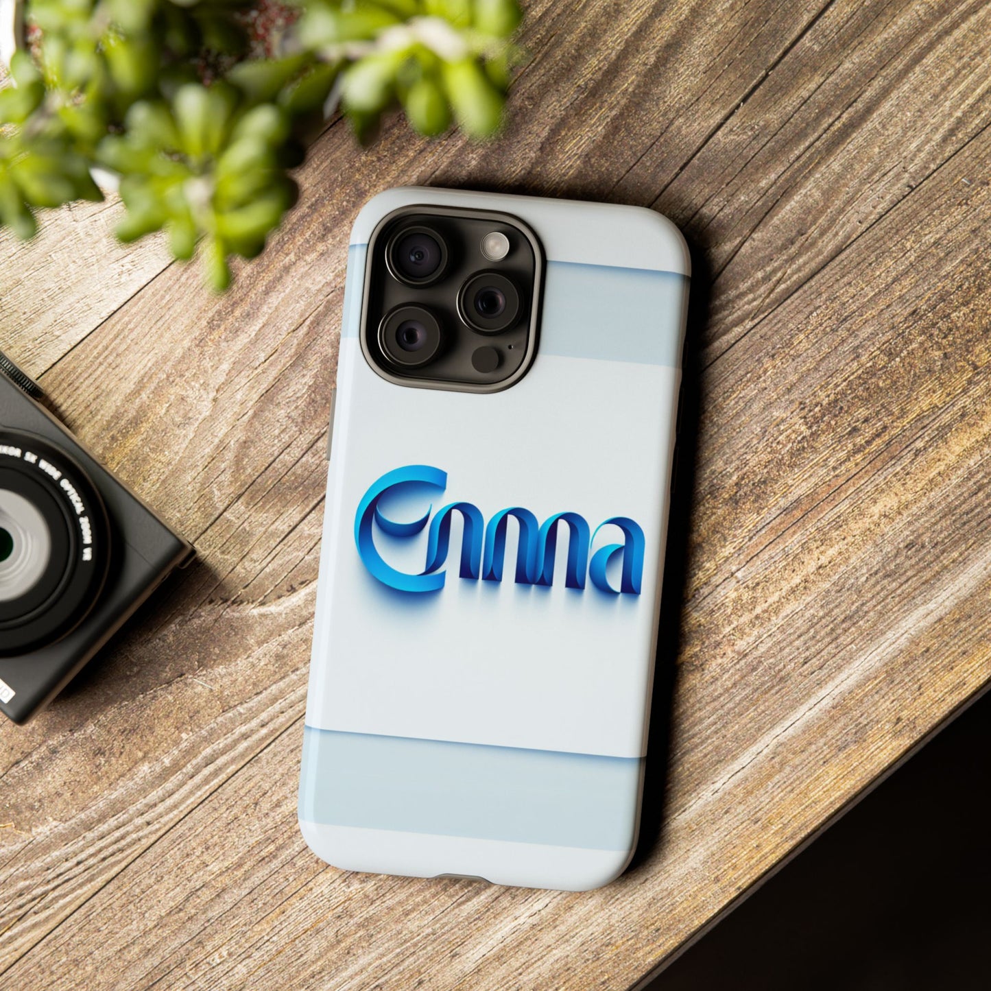 emma blue 3d wrap protective phone case for smartphones with vivid anime comic design shock absorption and uv protection