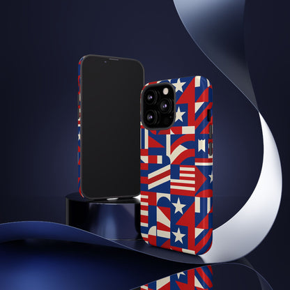 Vibrant Geometric 3D Wrap Protective Phone Case for Stylish Expression Compatible with iPhone 13, 14, 15 & 16 – All Models Including Pro, Pro Max & Plus