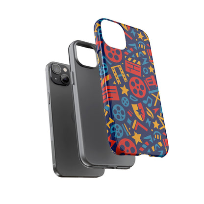 Vibrant 3D Movie Icons Protective Phone Case for Kids and Adults – Stylish Accessory – Compatible with iPhone 13, 14, 15 & 16 – all models including Pro, Pro Max & Plus