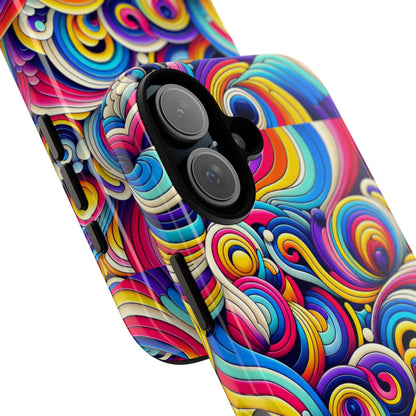 Pink Pattern Image 5 Protective Phone Case with 3D Wrap Design for Stylish Smartphone Protection