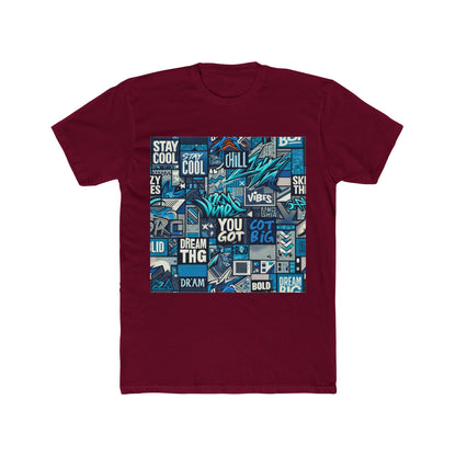 Unisex T-Shirt Aesthetic Blue 4 - Stylish Comfortable Tee for Everyone