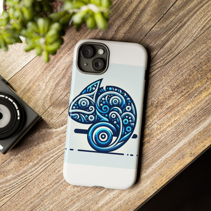 Vibrant 3D Blue Animal Design Protective Phone Case – Unique Accessory for Self-Expression Compatible with iPhone 13, 14, 15 & 16 – all models including Pro, Pro Max & Plus