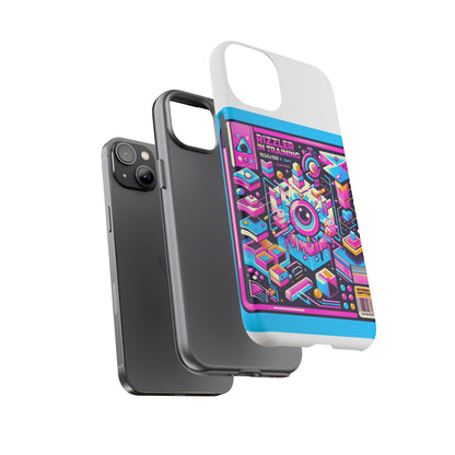 Rizzler In Training 3D Wrap Protective Phone Case for Anime Lovers