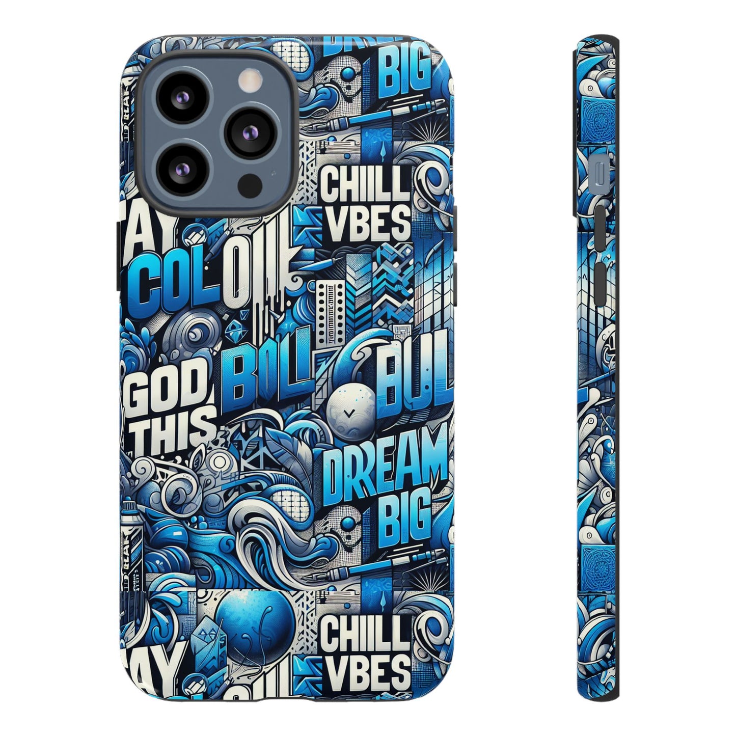 blue pattern image 28 design phone case for men women shockproof protective cover with 3d wrap and uv protection