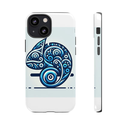 Vibrant 3D Blue Animal Design Protective Phone Case – Unique Accessory for Self-Expression Compatible with iPhone 13, 14, 15 & 16 – all models including Pro, Pro Max & Plus